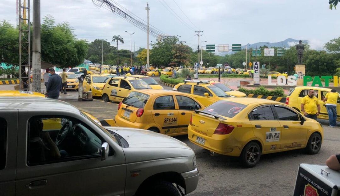 Paro de taxis en Cúcuta