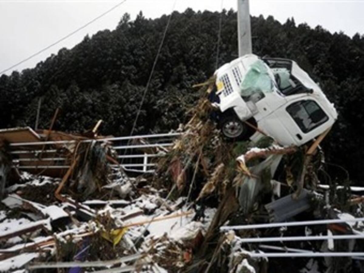 Más de 23 mil personas siguen aisladas en la zona del sismo en Japón