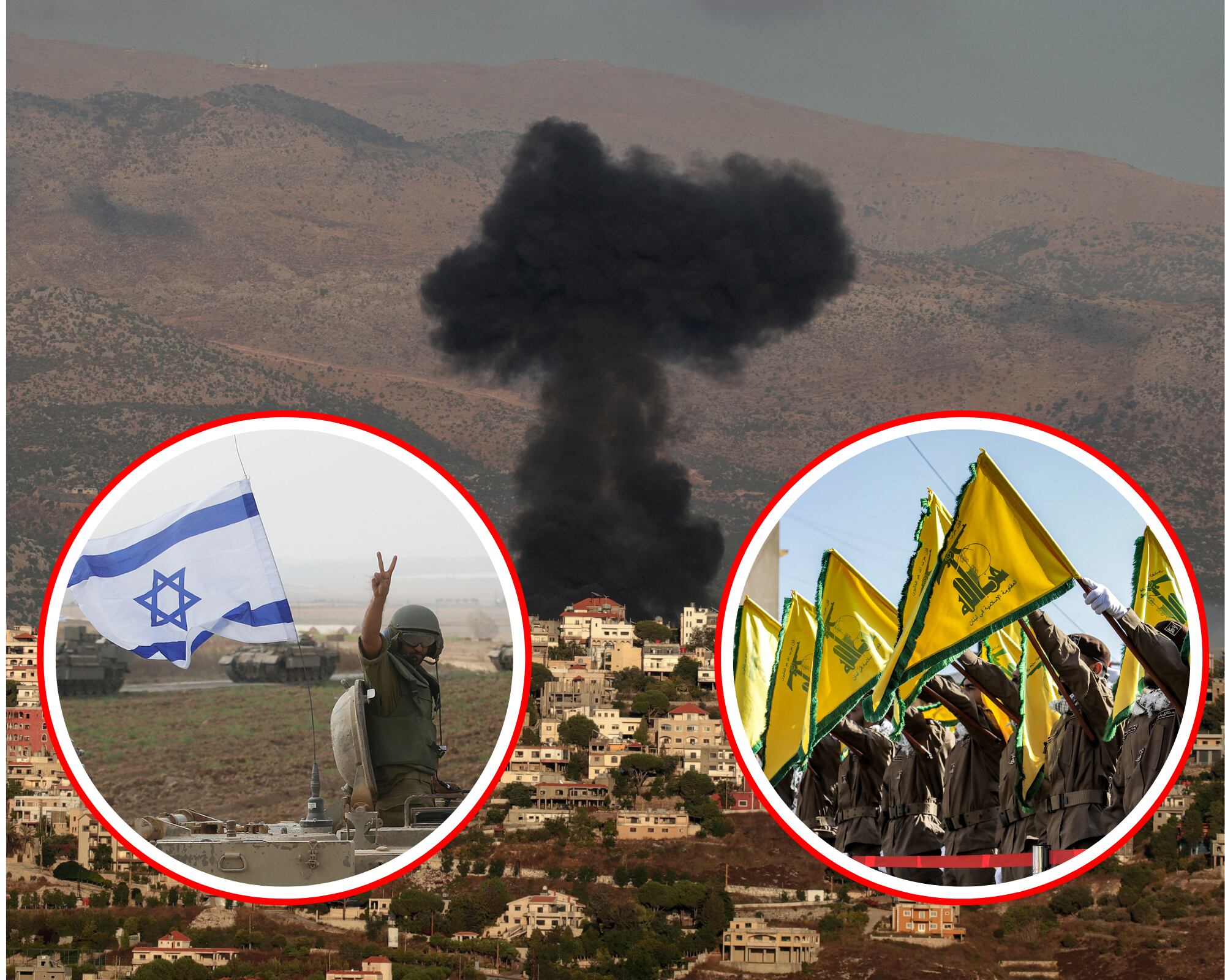 Mientras el gobierno israelí aseguró haber frustrado un ataque a gran escala de Hezbolá, el movimiento islamista indicó que lanzó cientos de drones a "posiciones israelíes". 
(Foto: Getty  / Caracol Radio )