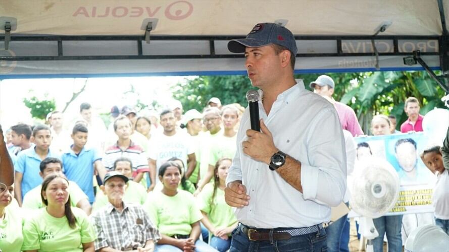 Marcos Daniel Pineda, actual alcalde de Montería. Foto: Prensa Alcaldía de Montería