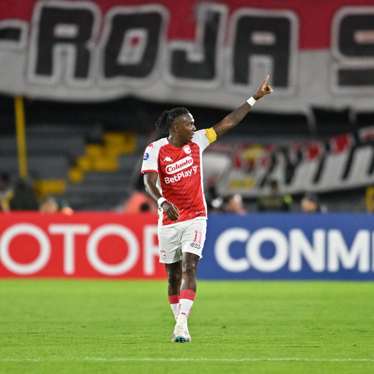 Hugo Rodallega será baja en Santa Fe un mes: Los partidos que se perderá