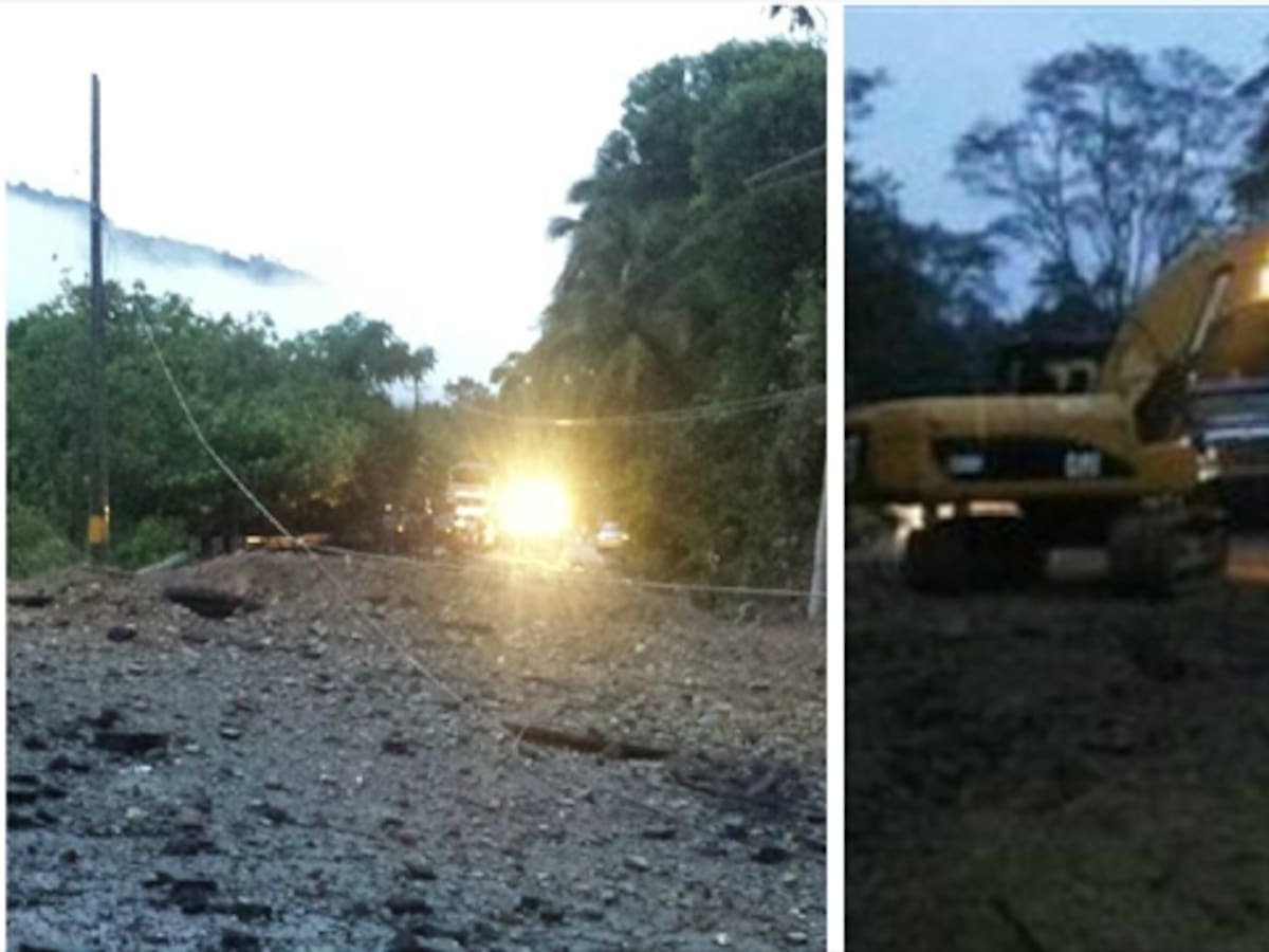 Las Farc dinamitan las vías Panamericana y de Medellín a la Costa Atlántica