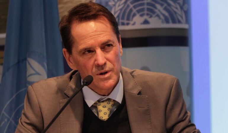 Todd Howland, representante en Colombia del Alto Comisionado de las Naciones Unidas para los Derechos Humanos.