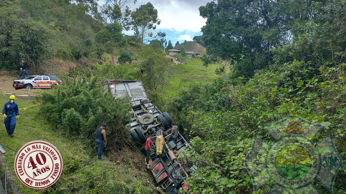 Dos personas murieron en un accidente de tránsito en Yarumal