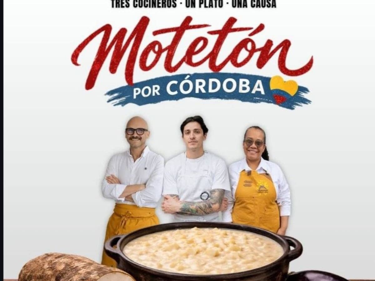 Motetón por Córdoba: la cocina se une para ayudar tras la tragedia