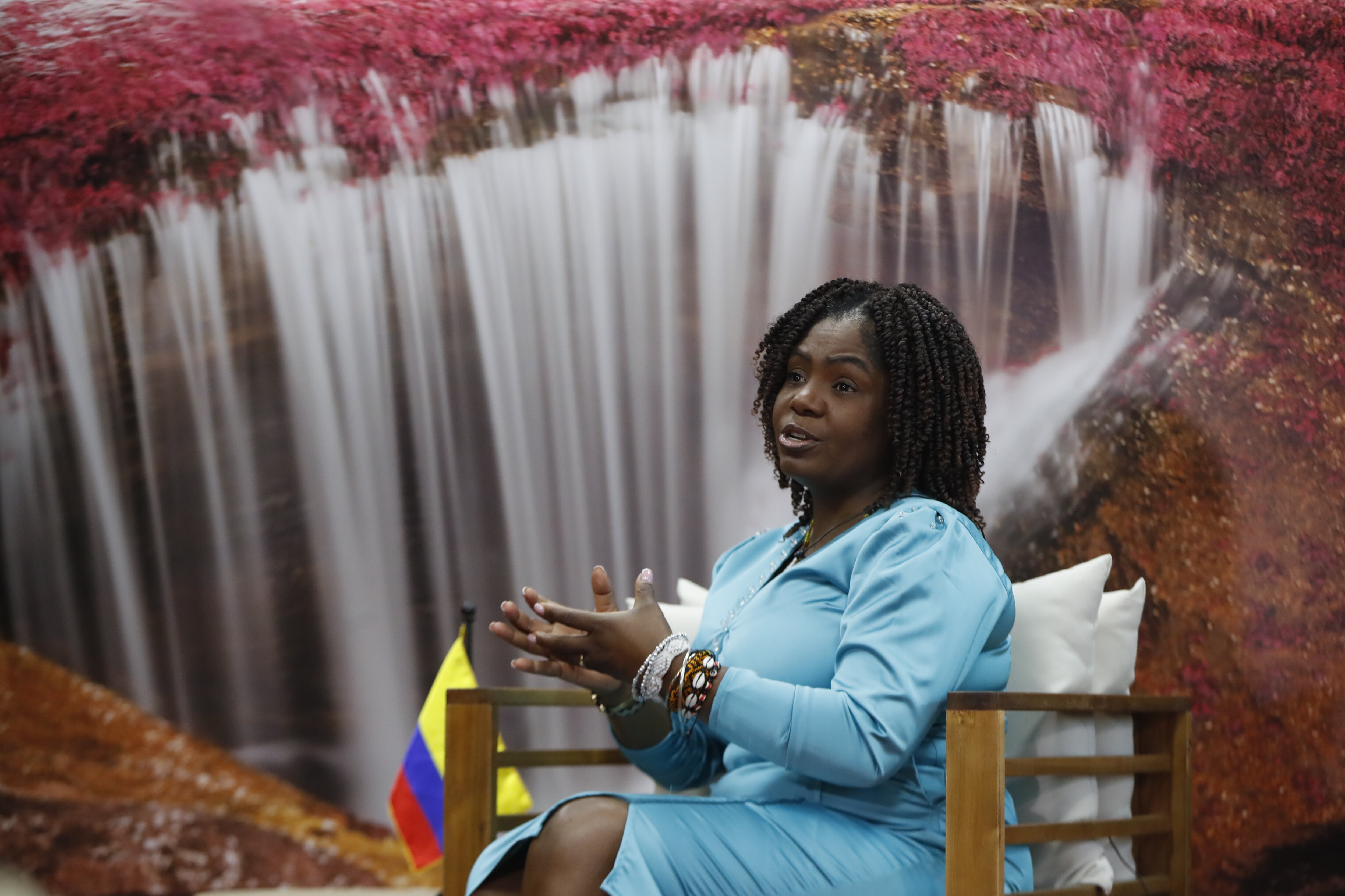 Vicepresidenta Francia Márquez descarta, por el momento, aspirar a la Presidencia en el 2026. Foto: EFE/ Ernesto Guzmán