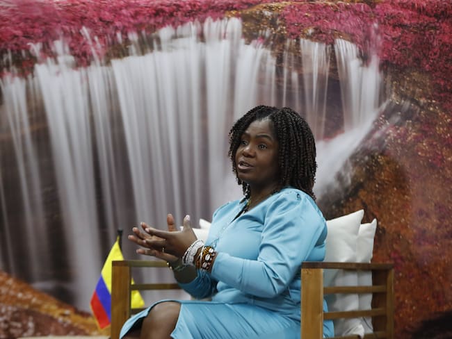 Vicepresidenta Francia Márquez descarta, por el momento, aspirar a la Presidencia en el 2026. Foto: EFE/ Ernesto Guzmán