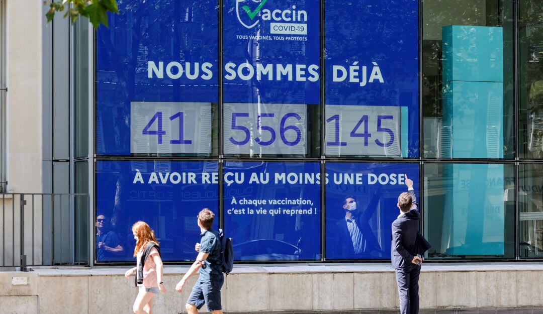 Conteo de vacunas en Francia