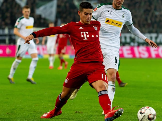 James Rodríguez fue figura en la victoria del Bayern
