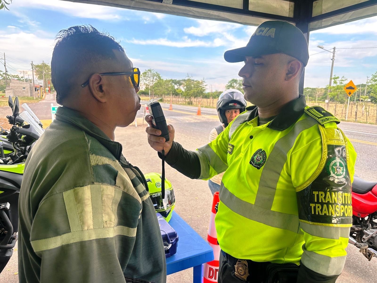 Activo dispositivo vial para Plan Retorno del Día de la Ascensión en Bolívar