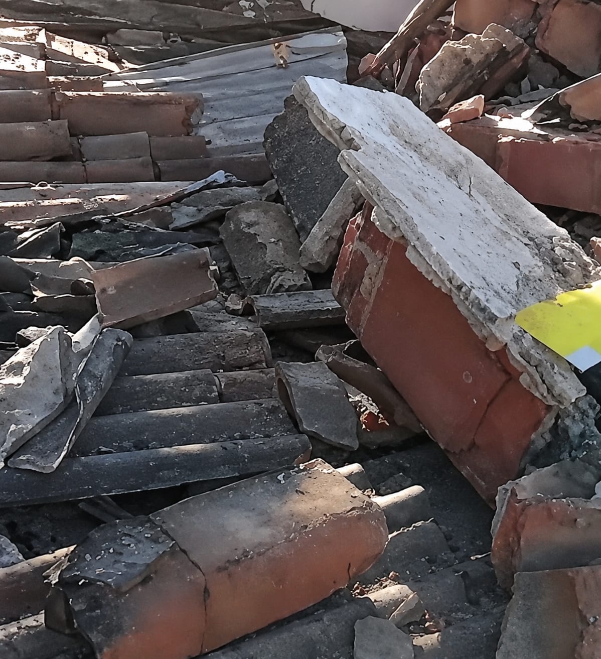 Afectaciones en Buenos Aires, Cauca tras el terremoto del 10 de agosto. Crédito: Suministrada.