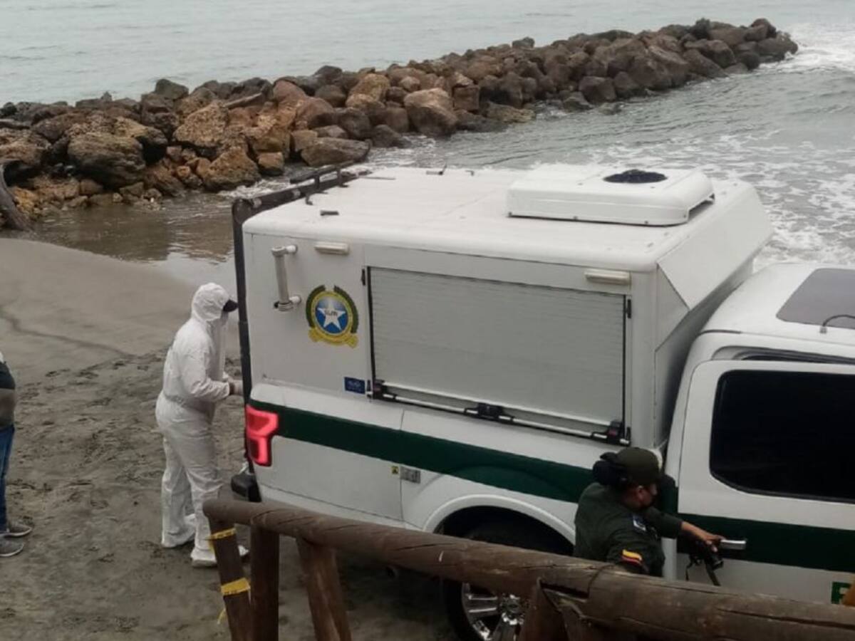 Pescadores encontraron cuerpo sin vida en las playas de Bocagrande