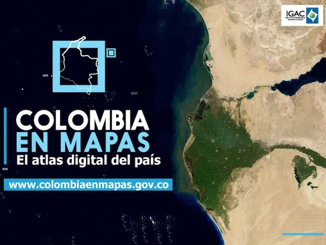 Colombia en Mapas, el nuevo atlas digital que facilitará conocer el país