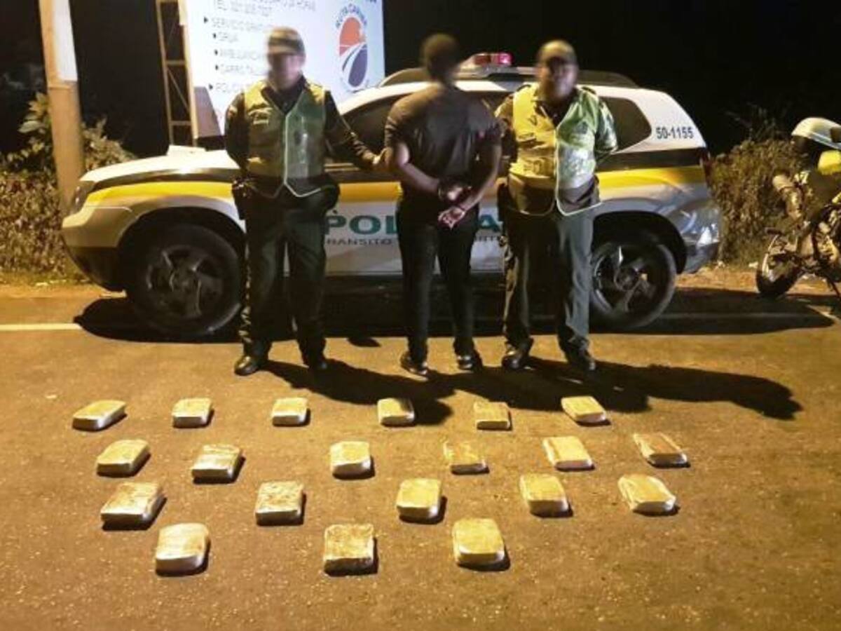 Incautan marihuana dentro de un vehículo entre Cartagena y Barranquilla