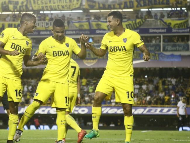 Edwin Cardona anotó un gol en la victoria de Boca Juniors 2-1 a Tigre