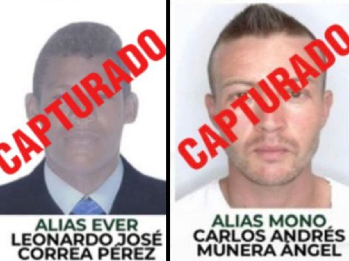 Capturan a alias ‘Ever’ y alias ‘El Mono’, integrantes del Clan del Golfo; delinquían en Risaralda