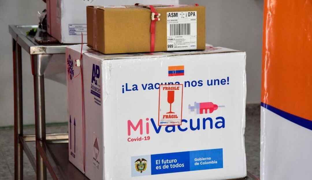 Llegan vacunas de Sinovac a Santa Marta