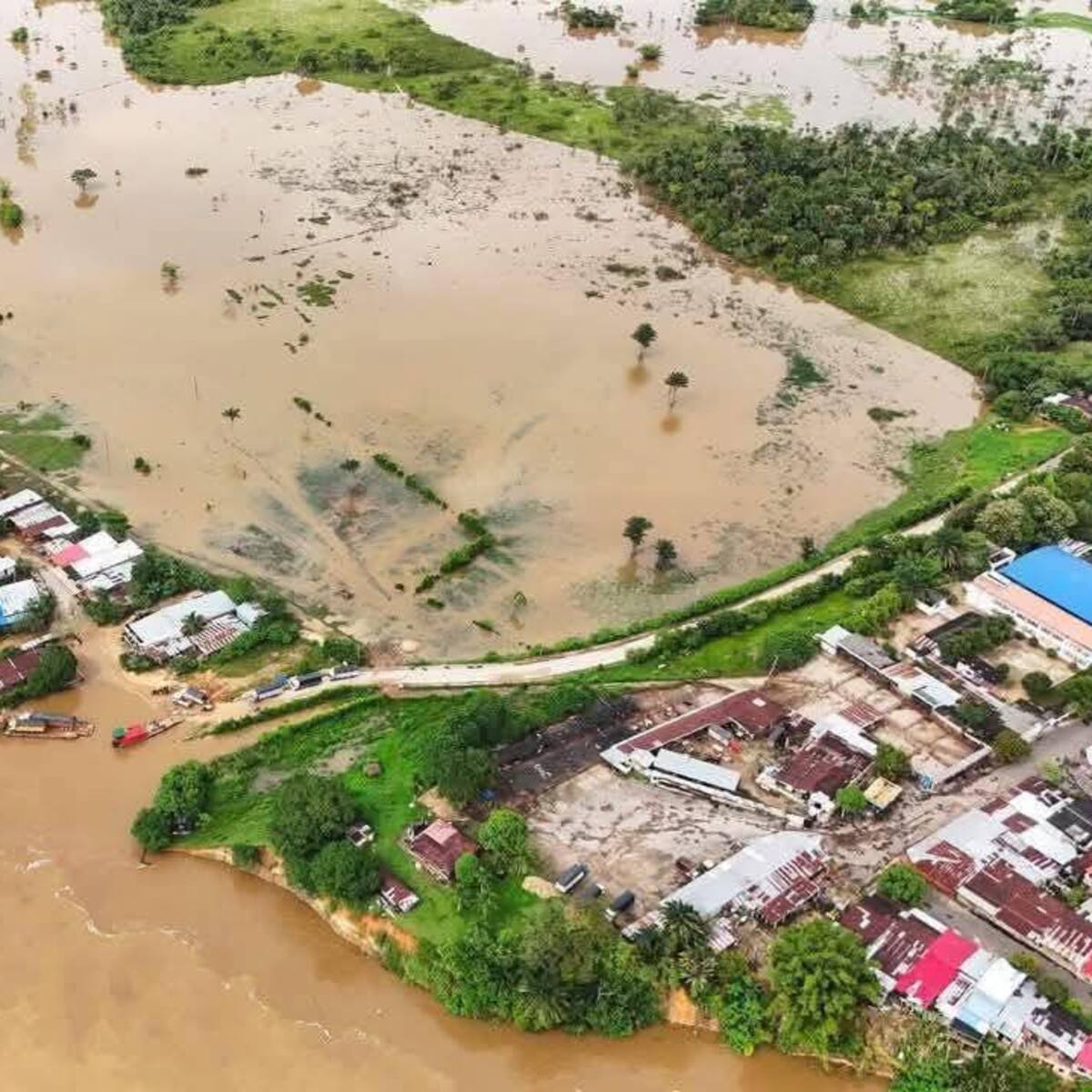 Grave emergencia en Cartagena del Chairá por desbordamiento del río Caguán