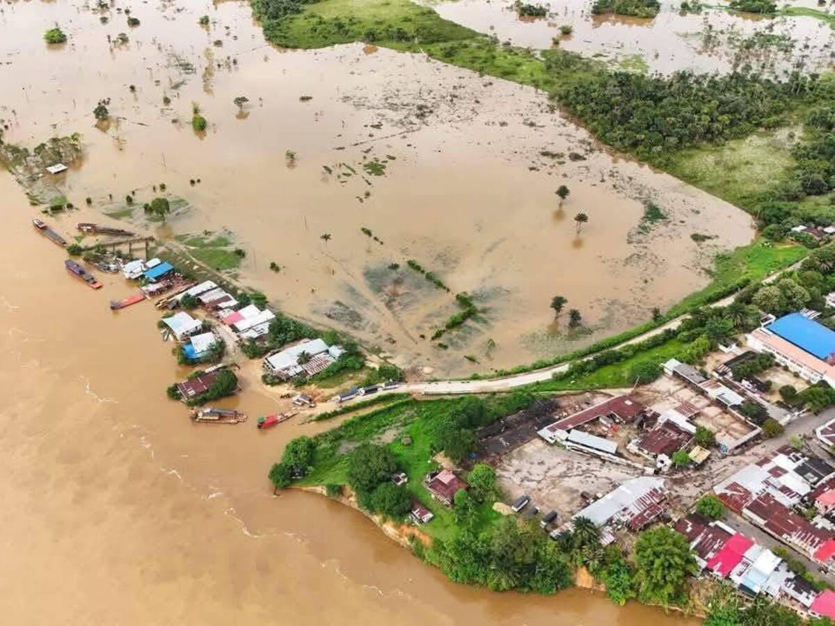 Grave emergencia en Cartagena del Chairá por desbordamiento del río Caguán