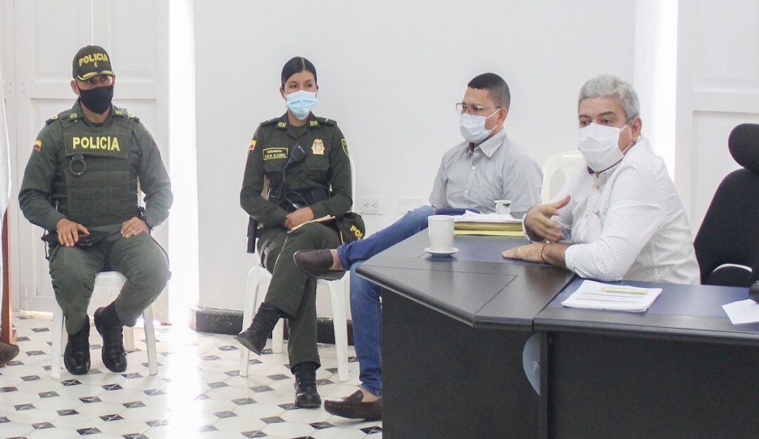 Consejo de Seguridad en Lorica.