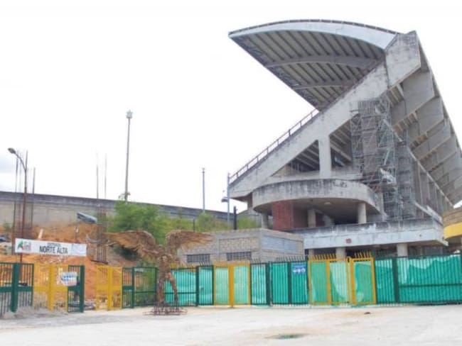 NO avanzan obras del estadio de Bucaramanga