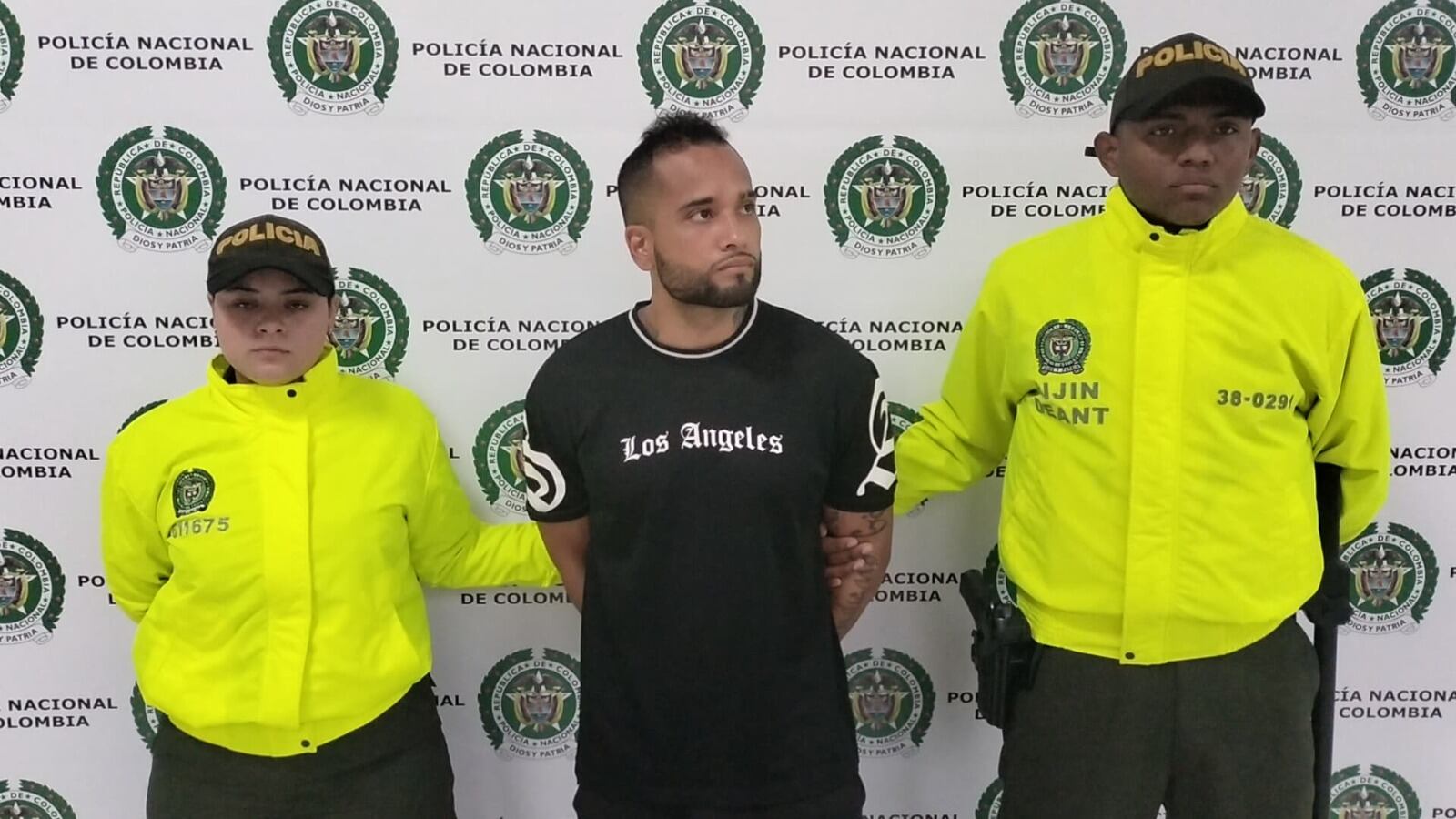 Capturado en Envigado, hombre que asesinó a su expareja en España. Foto: Policía Antioquia.