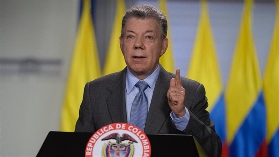 Juan Manuel Santos, presidente de Colombia. Foto: Colprensa