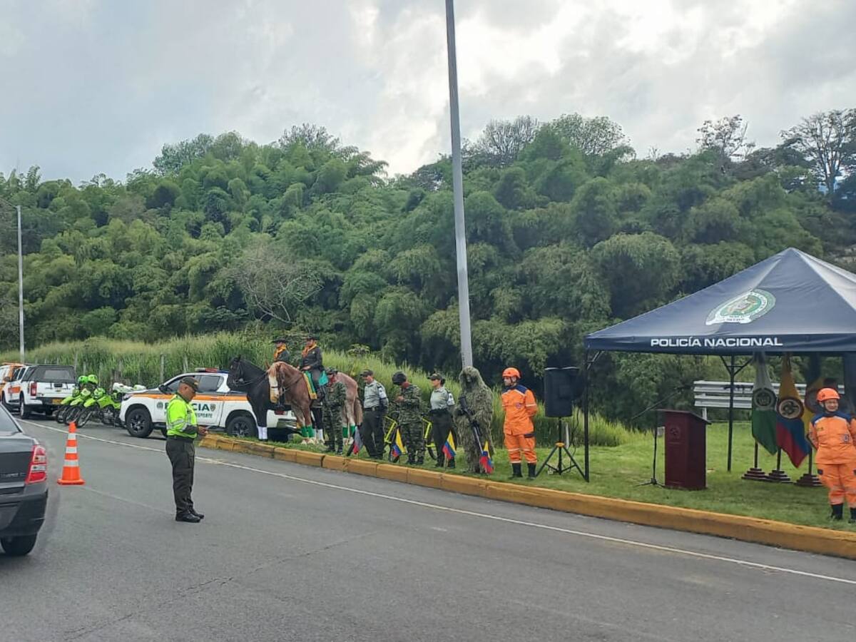 1.700 Policías y 3.000 soldados del Ejército reforzarán la seguridad en Quindío por Semana Santa