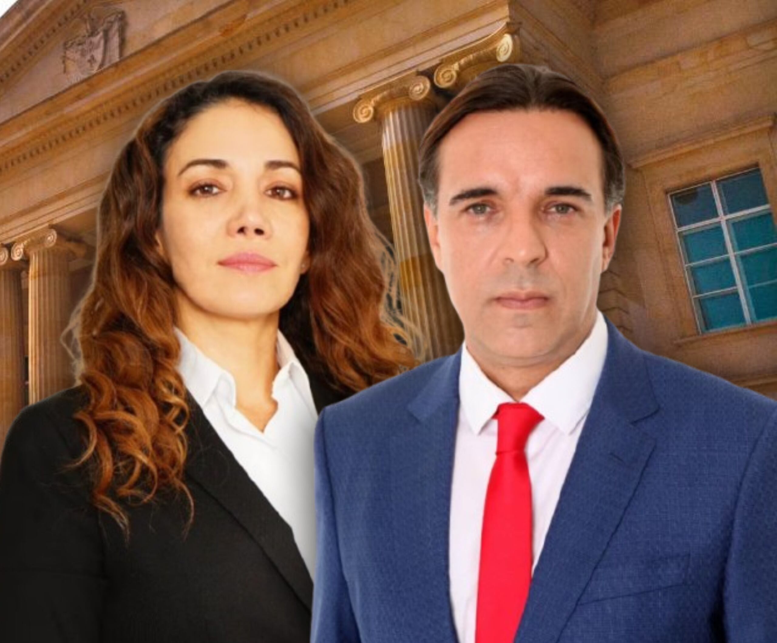 Sondra Macollins y Leonardo Karam. Fotos: Cortesía