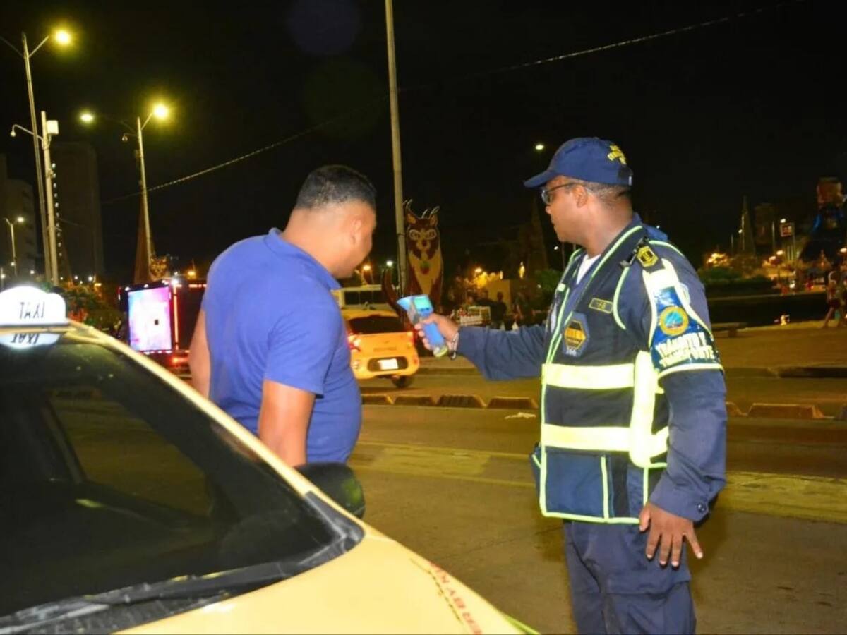 Continúan los operativos de tránsito buscando infractores en Cartagena