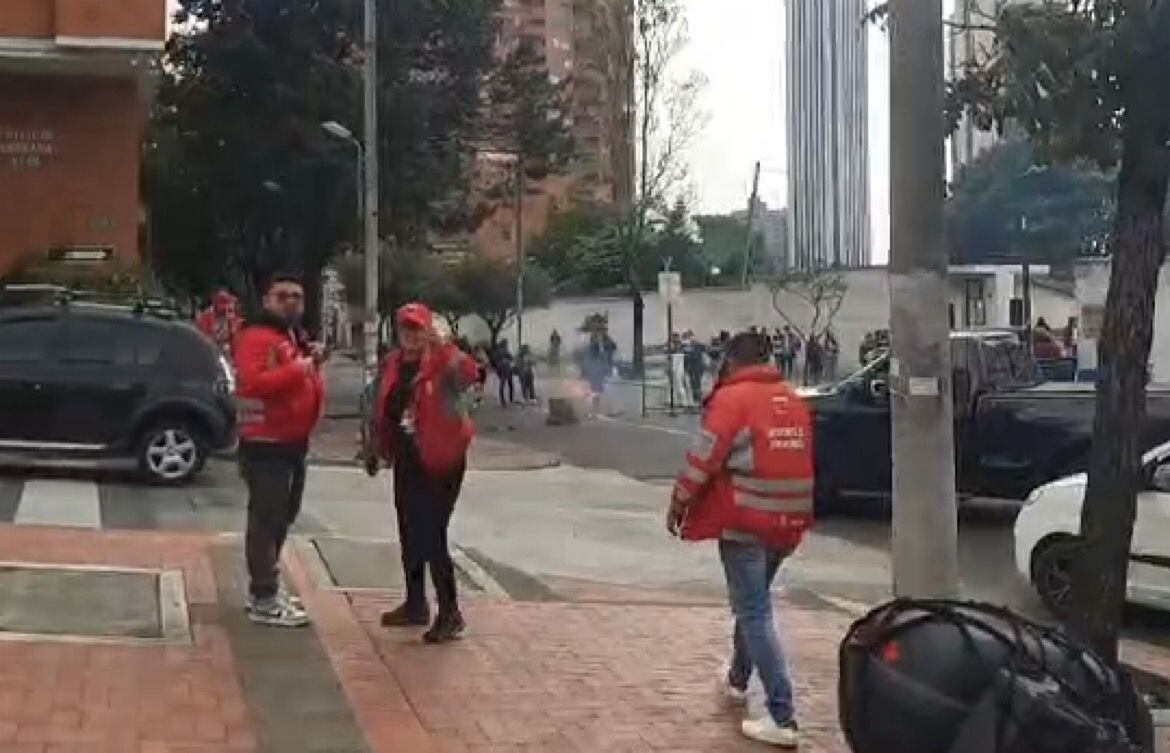 Manifestaciones en el centro de Bogotá - Secretaría de Movilidad