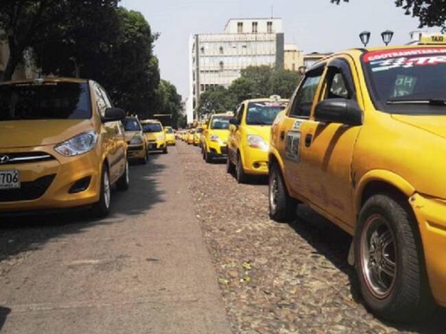 En Cúcuta, taxistas se suman a la protesta nacional