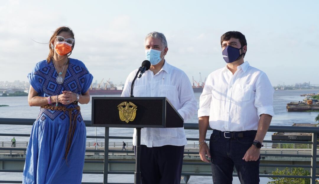 Puente Pumarejo. Cortesía: @JaimePumarejo