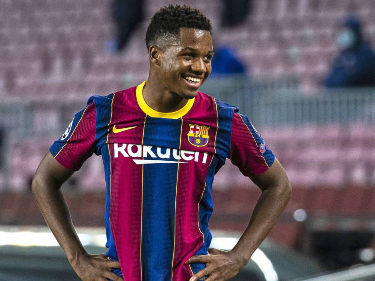 Ansu Fati gana el premio al mejor jugador joven del mundo