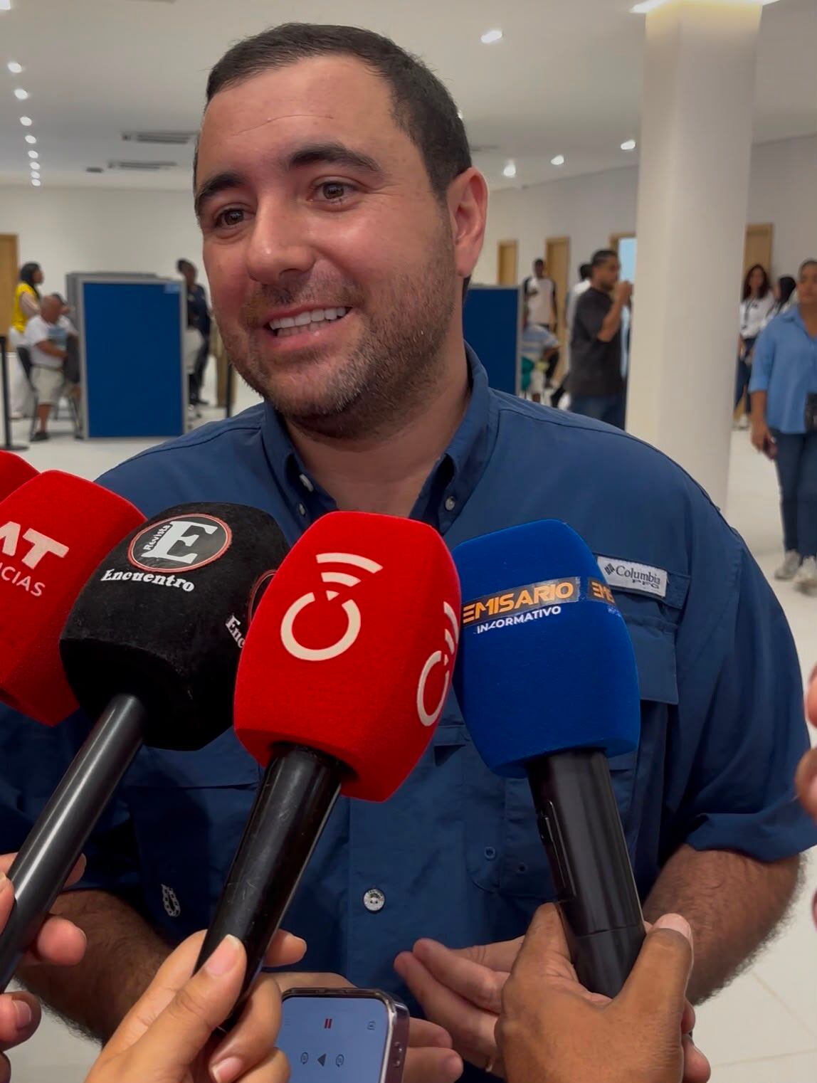 Yamil Arana, gobernador de Bolívar. // Caracol Radio Cartagena