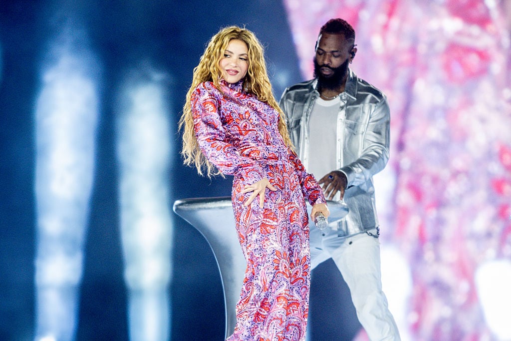 MADRID, SPAIN - SEPTEMBER 18: The singer Shakira performs during the first concert of her residency in Spain, at the Shakira Stadium within the Iberdrola Music complex, on 18 September, 2026 in Madrid, Spain. Shakira returns to Spain after eight years for a historic 12-concert residency in Madrid, the sole European stop on her ‘Las Mujeres Ya No Lloran World Tour’. (Photo By Ricardo Rubio/Europa Press via Getty Images)