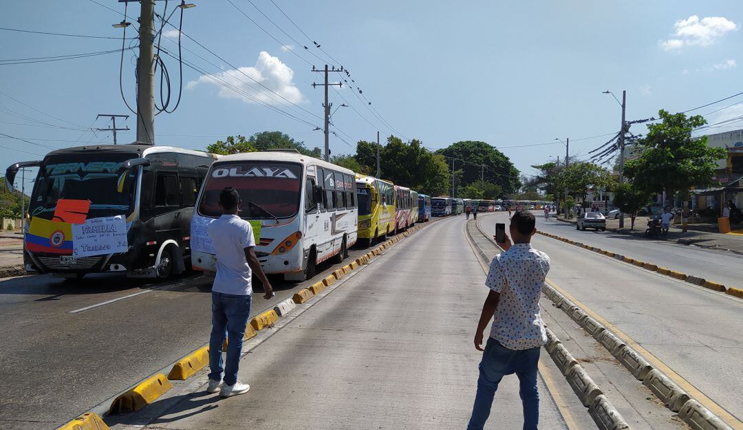 Los conductores aceptaron la propuesta del Distrito y ahora se sumarán a una ruta que estaba abandonada: Zaragocilla – Bocagrande
