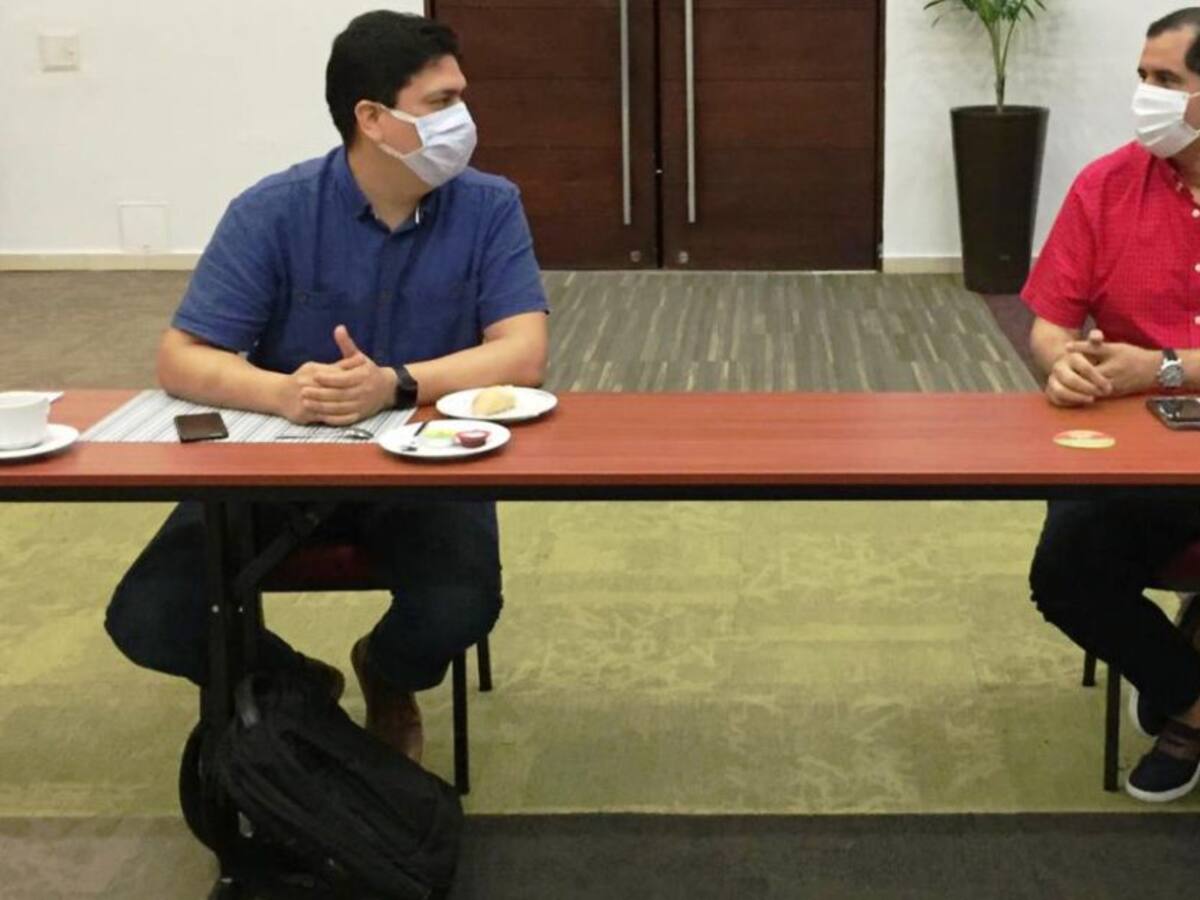 Concejo y CGB acuerdan agenda de trabajo por la reactivación de Cartagena