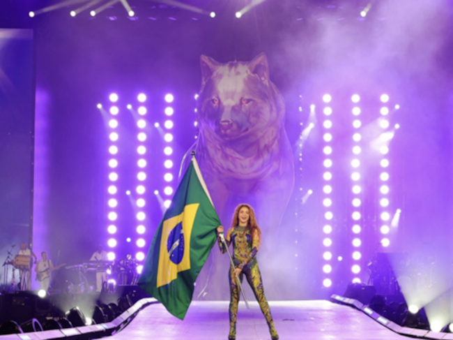 SHAKIRA RIO DE JANEIRO CORTESIA KEVIN MAZUR 2