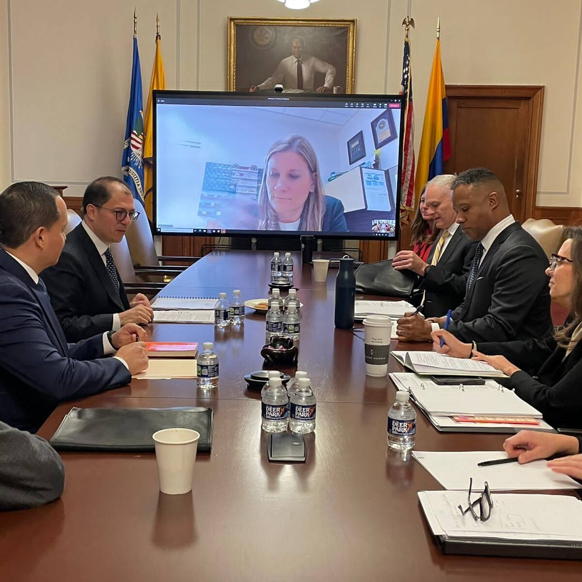 ¿Cuáles fueron las últimas citas del fiscal Barbosa en EE.UU.?