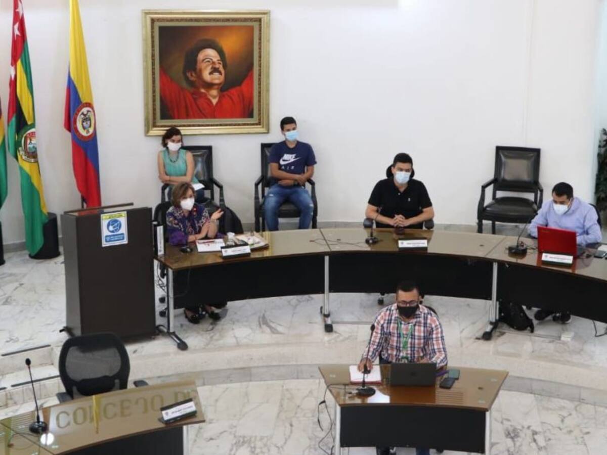 Brote de COVID-19 en el concejo de Bucaramanga
