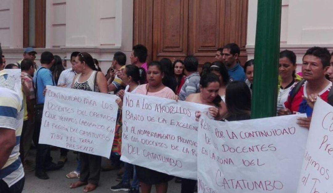 Docentes del Catatumbo 