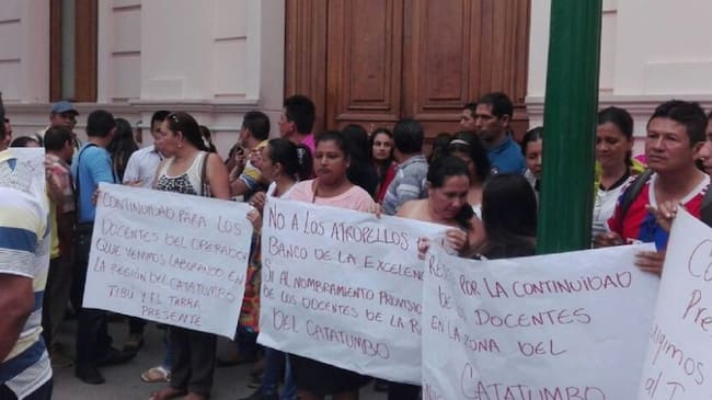 Docentes del Catatumbo