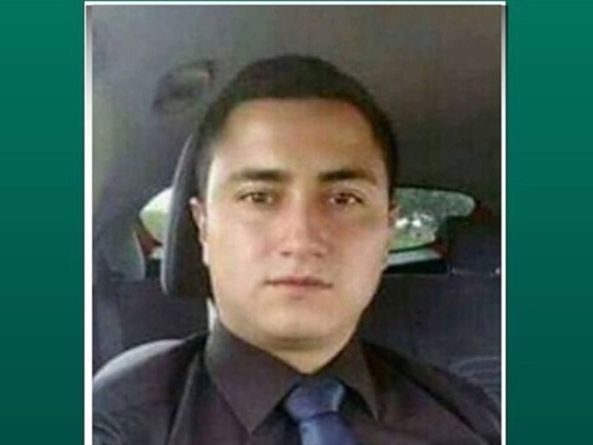 Fue hallado muerto el policía desaparecido en Bogotá
