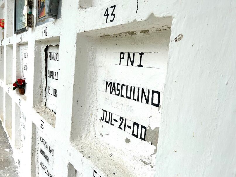 Cementerio de Cocorná- foto Unidad de Búsqueda