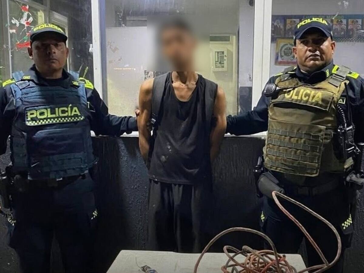 Reciclador venezolano fue capturado por dañar la red semafórica de Cartagena