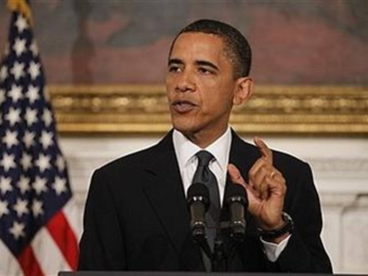 El presidente Barack Obama dice que aunque la campana de contención es una buena noticia, se deben continuar los análisis