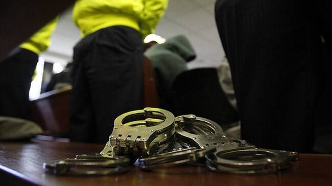Capturados funcionarios de la alcaldía de Majagual en Sucre. Foto: Colprensa