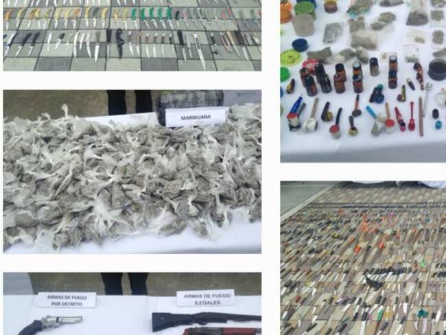 En la Feria de Manizales fueron incautadas 2.500 armas blancas