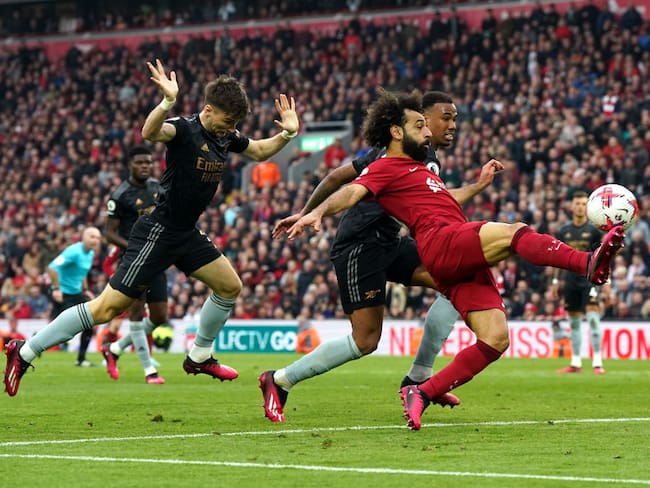 Liverpool vs. Arsenal por la Premier League (Photo by Nick Potts/PA Images via Getty Images)